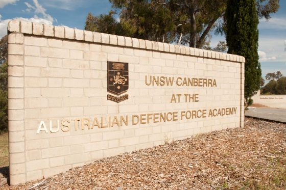 UNSW Canberra at ADFA campus signage